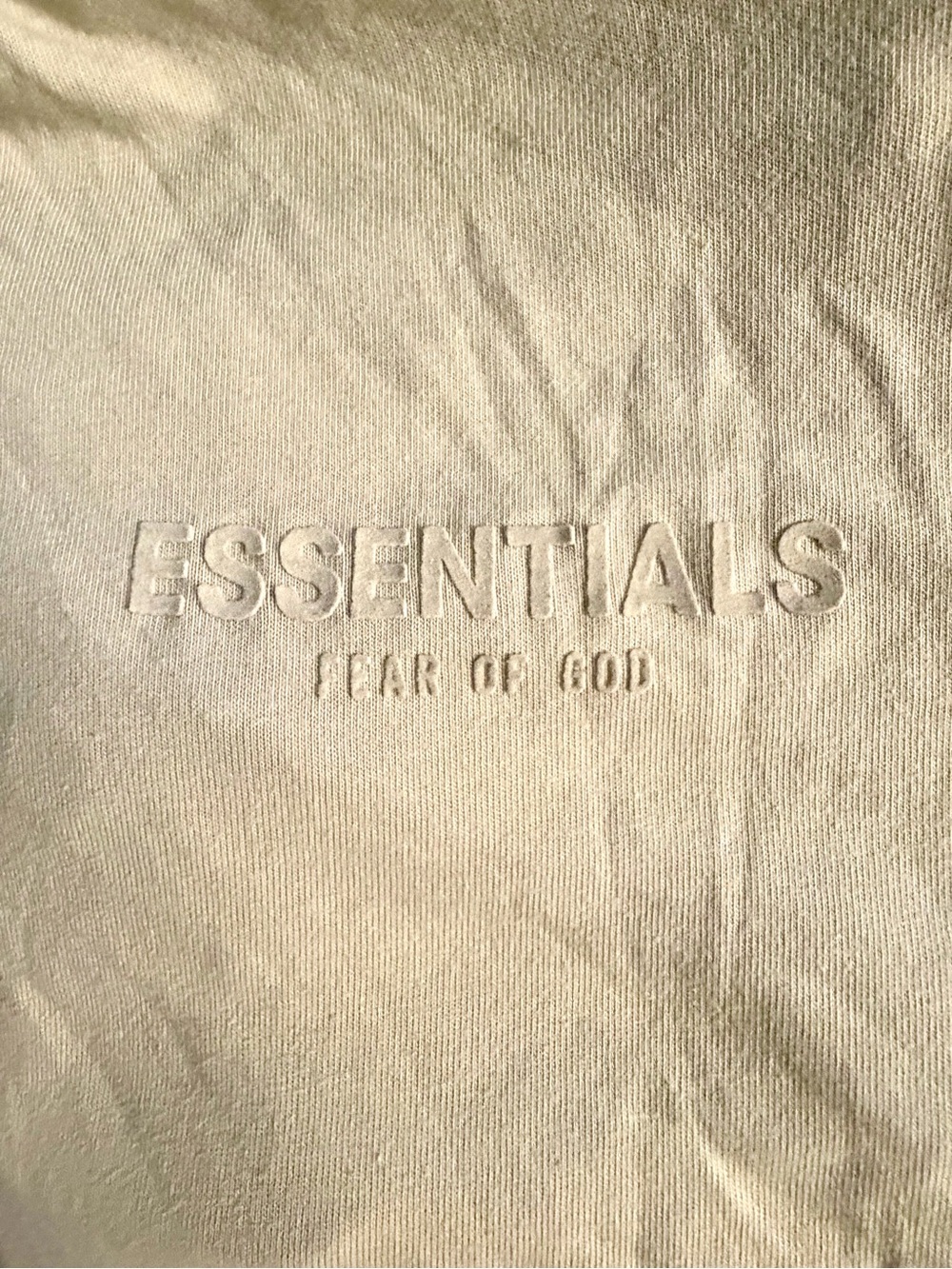ESSENTIALS Fear of God short sleeve xxs t-shirt - Light Beige